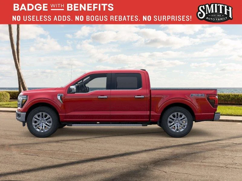 New 2026 Ruby Red Metallic Tinted Clearcoat Ford Lariat® image 4