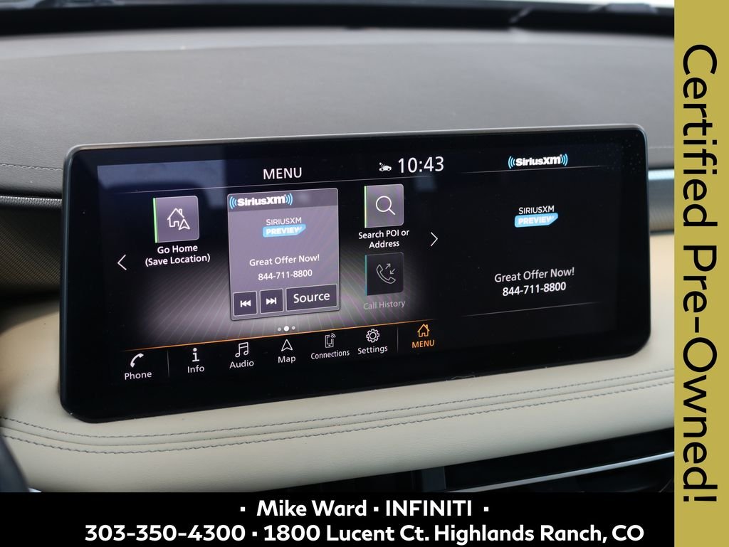 Certified Used 2023 Silver INFINITI LUXE image 8