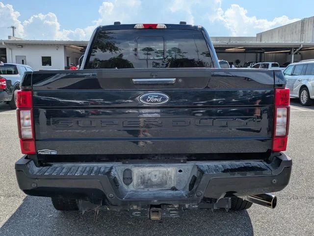 Used 2022 Antimatter Blue Metallic Ford Lariat image 4