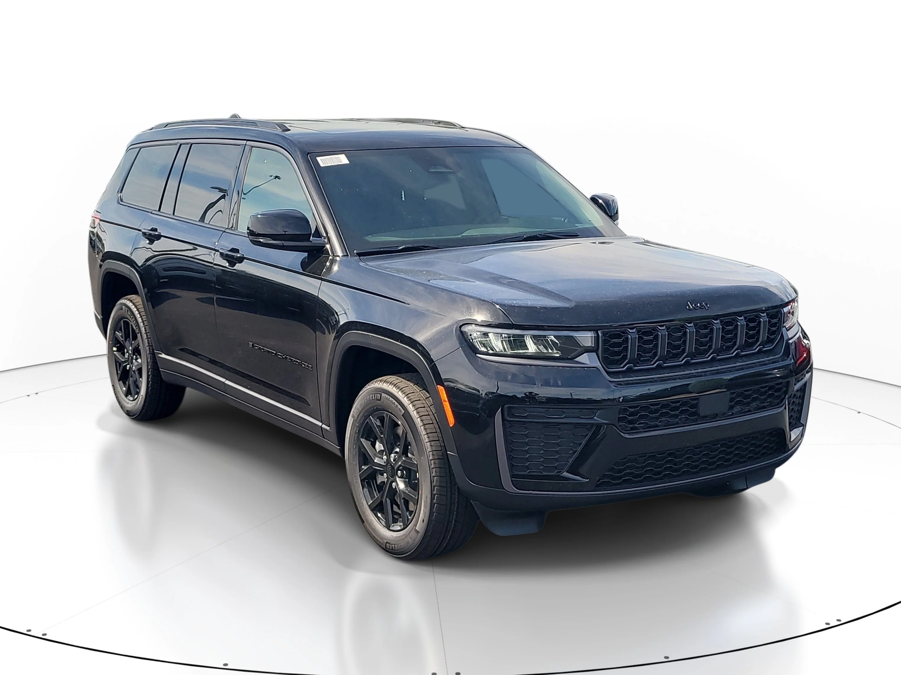New 2026 Diamond Black Crystal Pearlcoat Jeep Laredo Altitude image 2