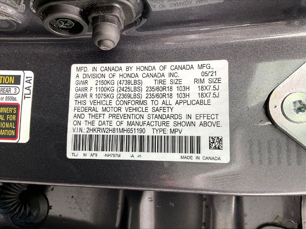 Used 2021 Gray Honda EX-L image 35