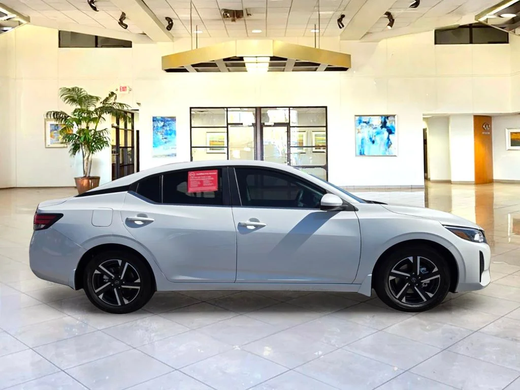 Certified Used 2025 White Nissan SV image 4