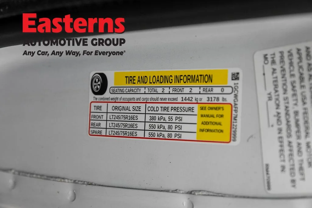 Used 2021 White Chevrolet Work Van image 29