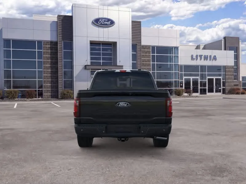 New 2026 Agate Black Metallic Ford XLT image 5