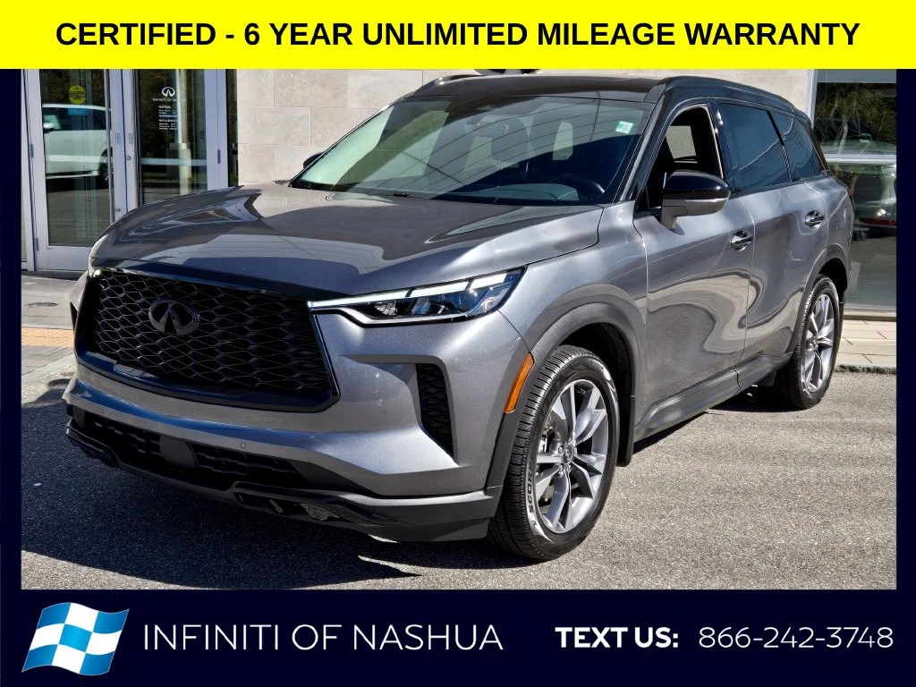 Certified Used 2024 Gray INFINITI LUXE image 1