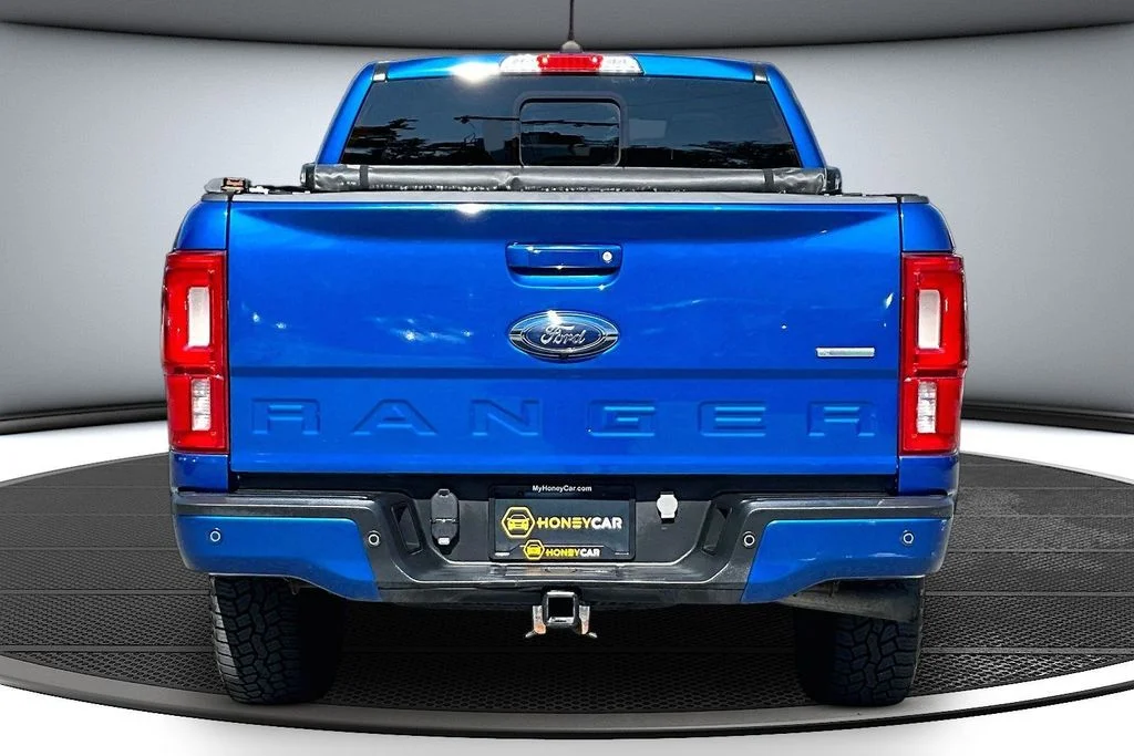 Certified Used 2019 Blue Ford Lariat image 5
