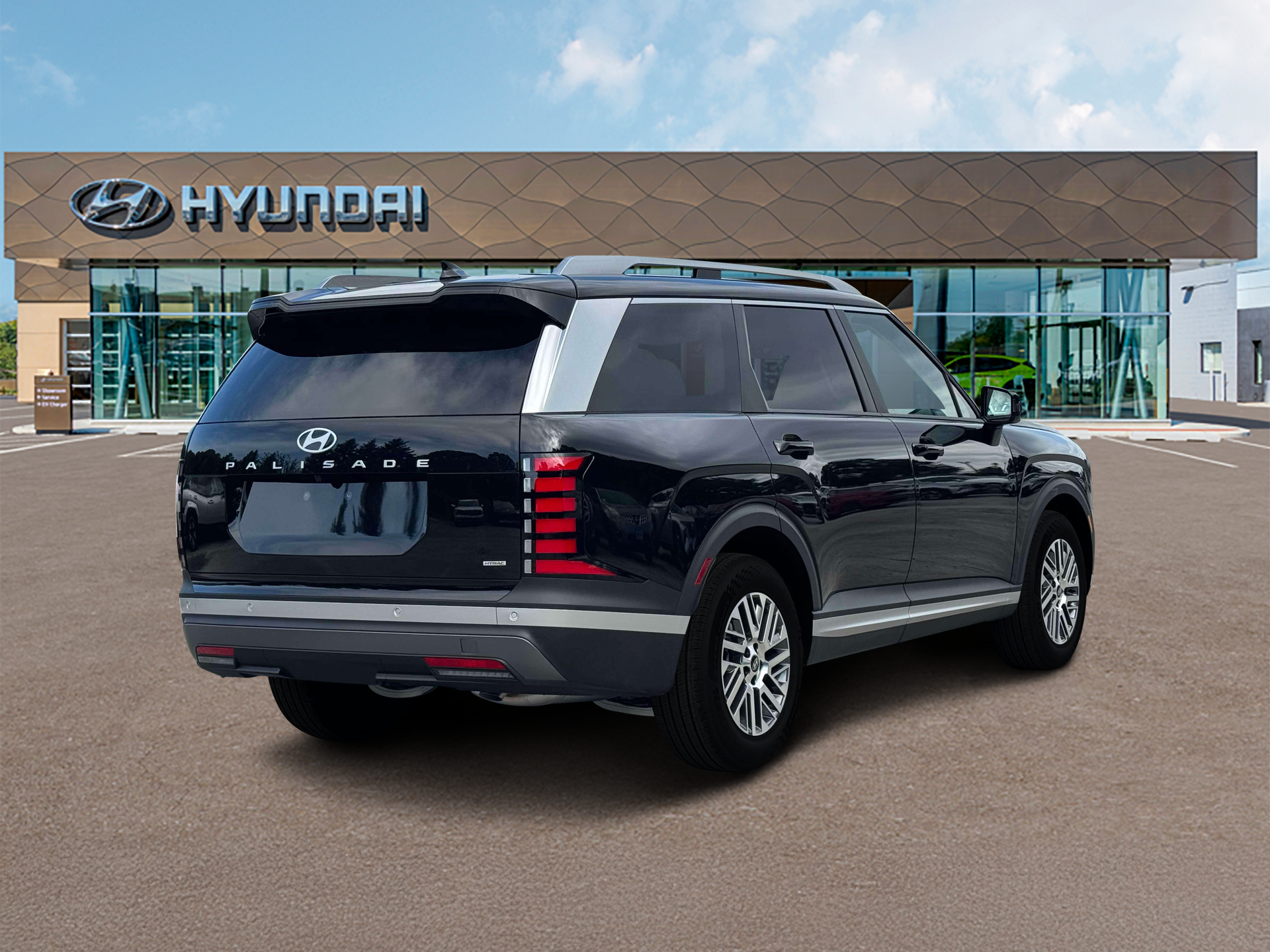New 2027 Black Hyundai SEL AWD image 7