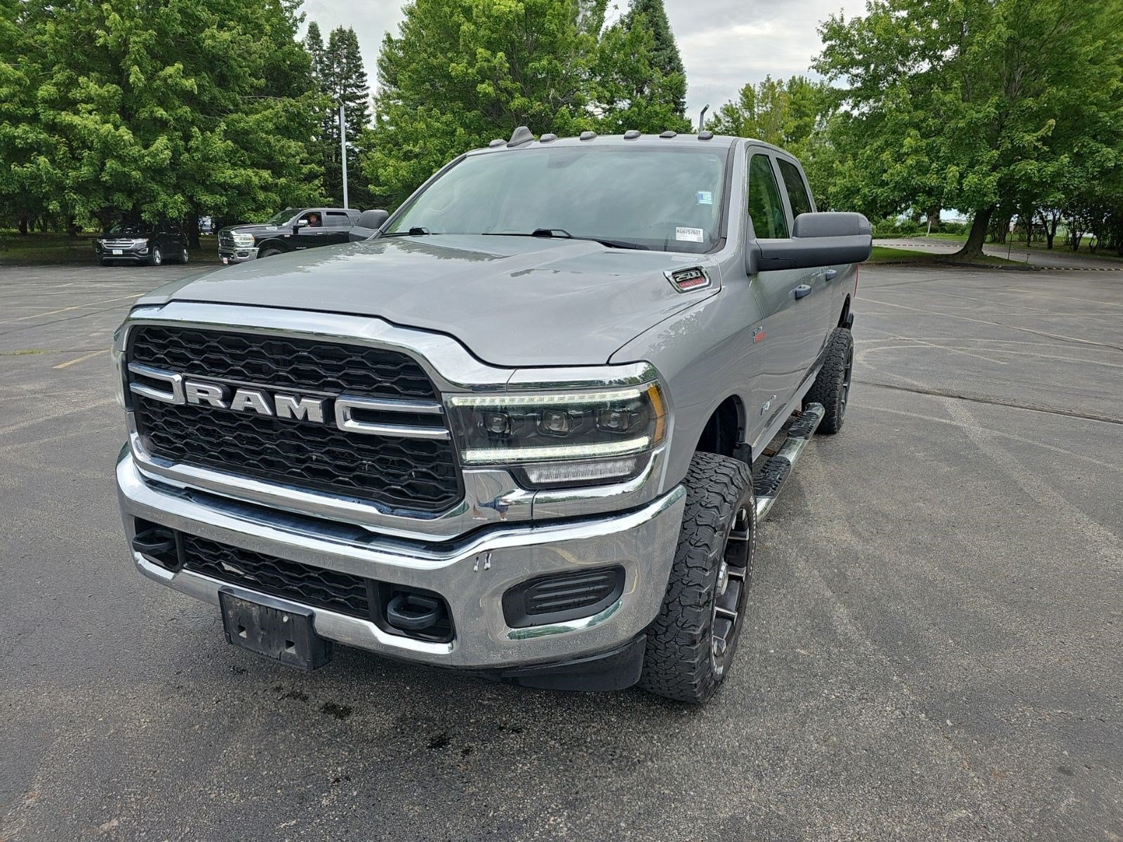 Used 2019 Billet Silver Metallic Clearcoat Ram Tradesman image 2