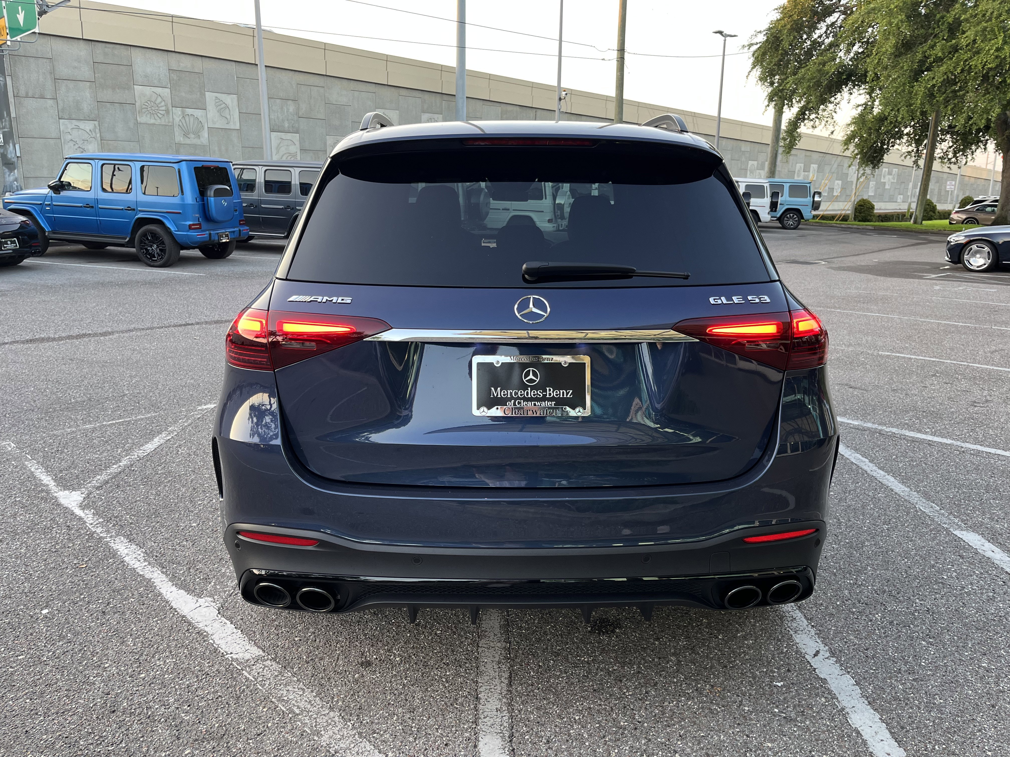 New 2025 TWILIGHT_BLUE Mercedes-Benz AMG® GLE 53 image 8