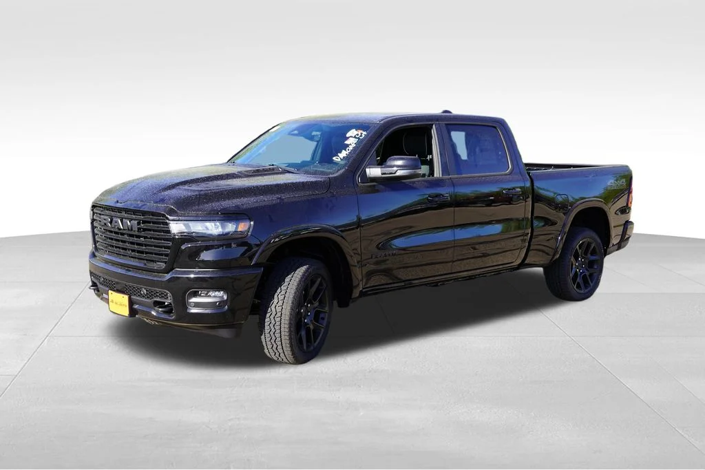 New 2026 Diamond Black Crystal Pearl-Coat Exterior Paint RAM Laramie image 7