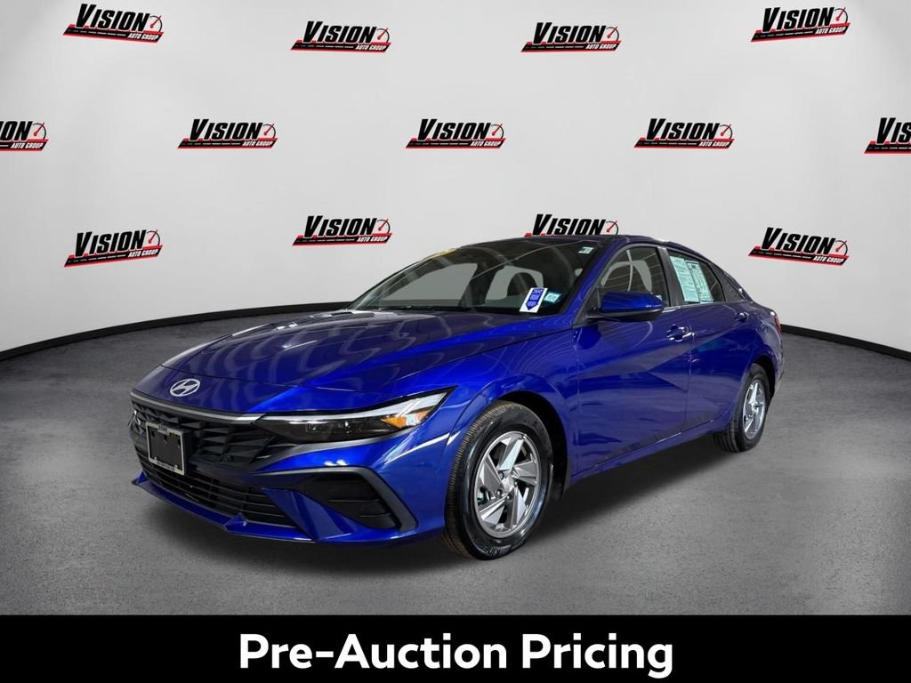 Certified Used 2024 Blue Hyundai SE image 1