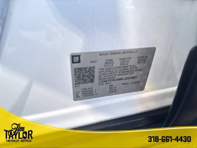 Used 2019 SUMMIT WHITE Chevrolet LT Cloth image 32