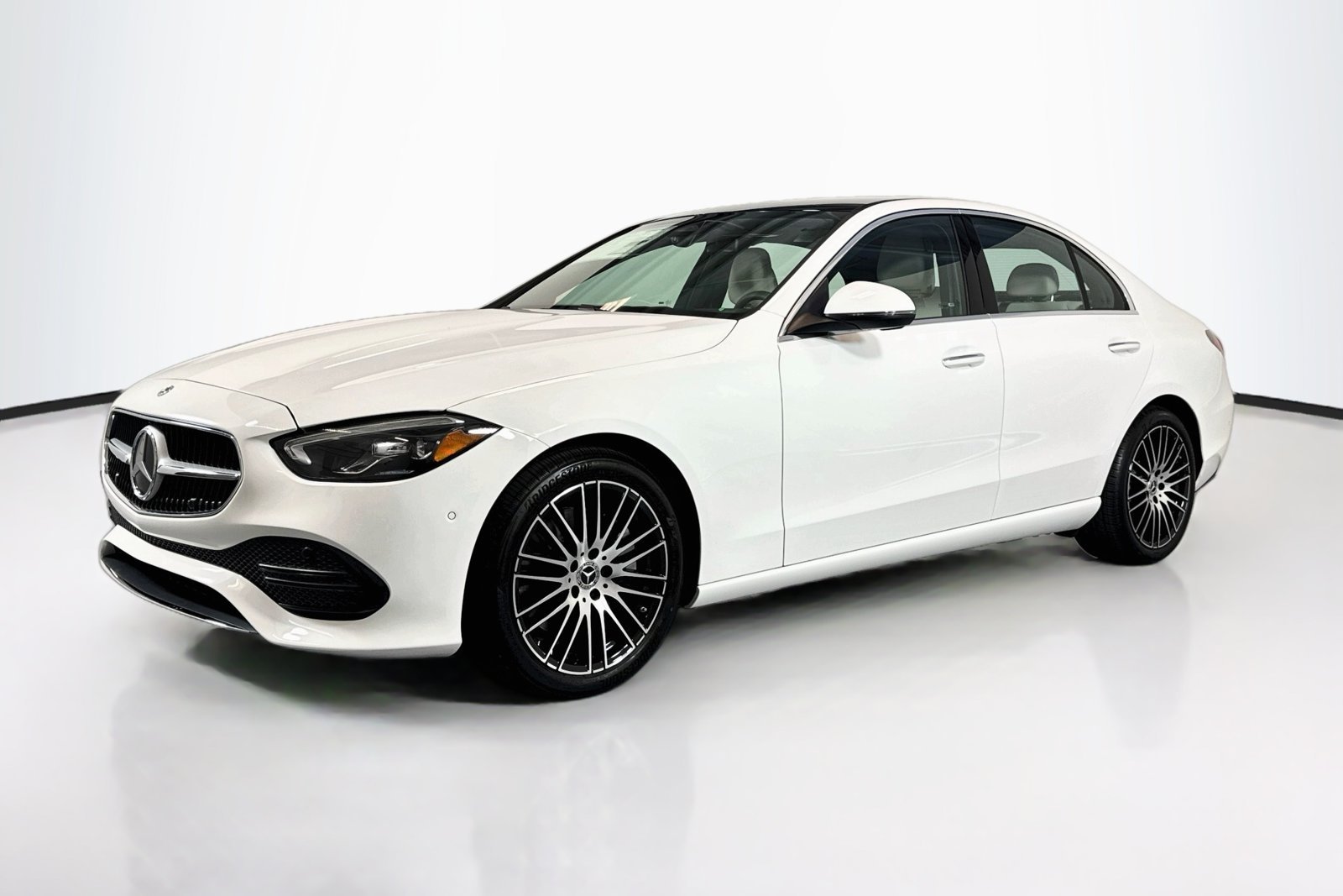 New 2026 Polar White Mercedes-Benz C 300 image 1