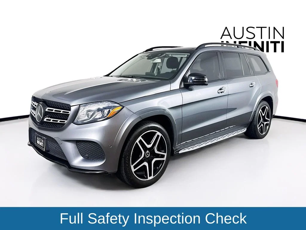 Used 2018 Gray Mercedes-Benz GLS 550 image 3
