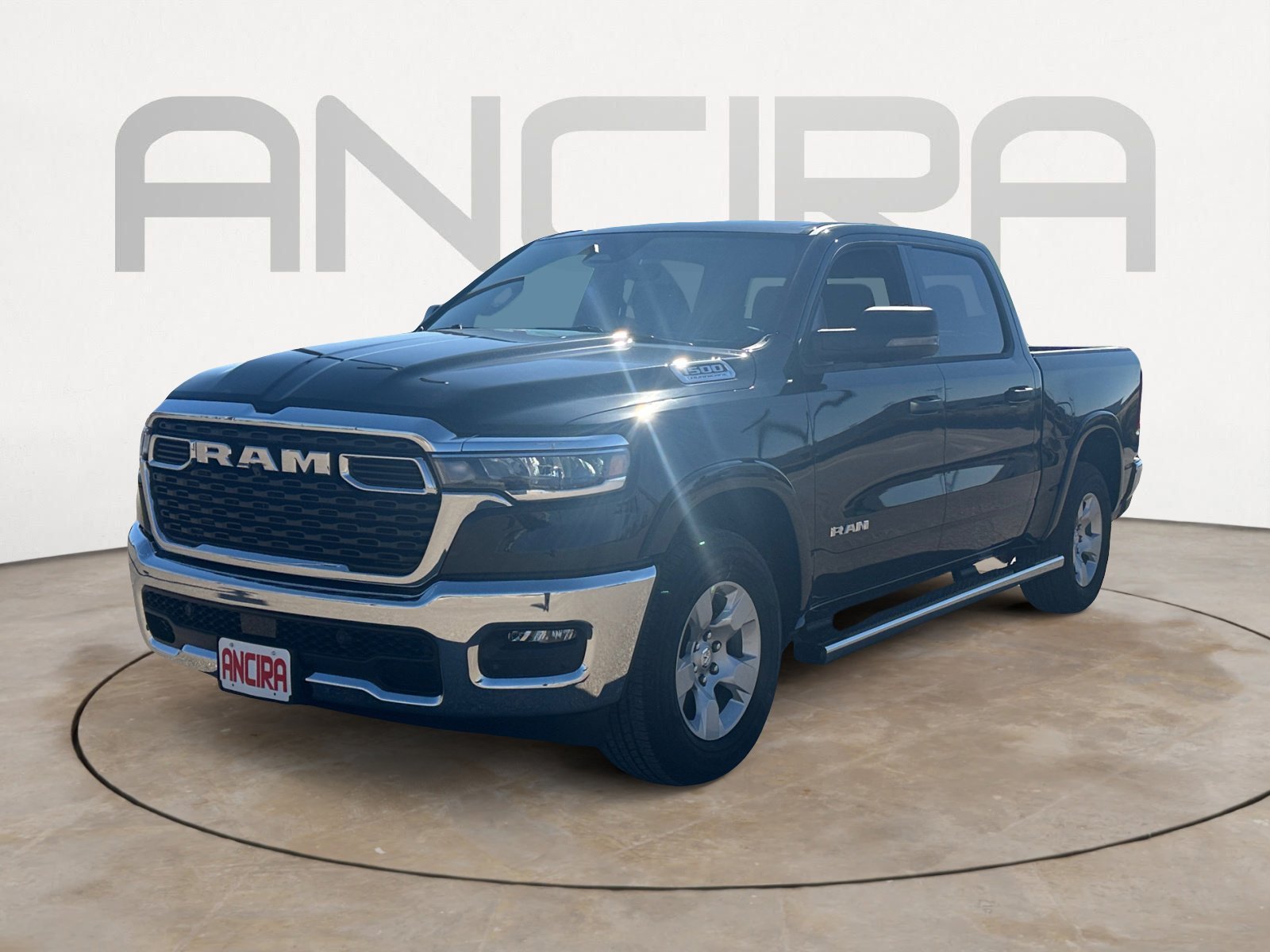 New 2026 Diamond Black Crystal Pearl-Coat Exterior Paint RAM Lone Star image 5