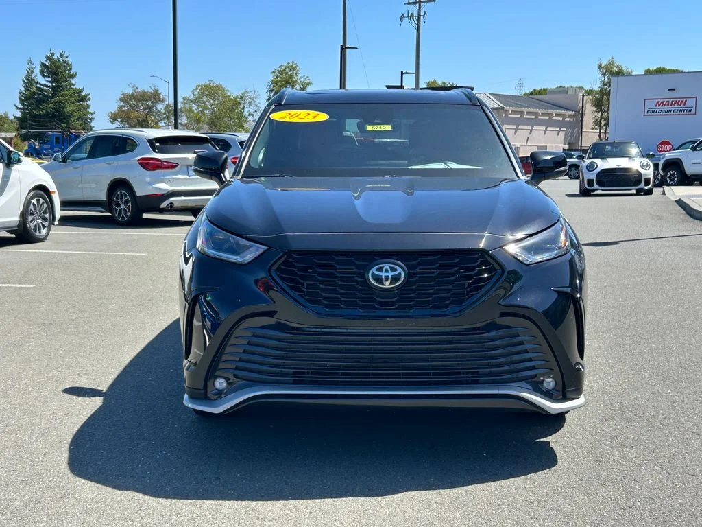 Used 2023 Black Toyota XSE image 8