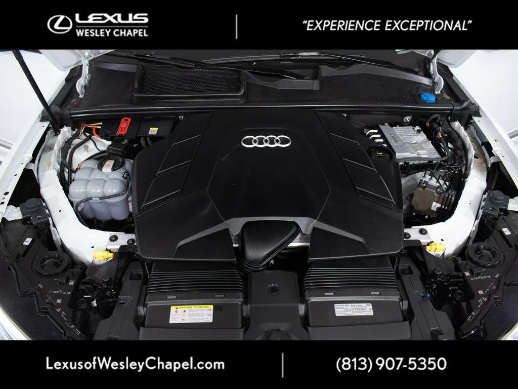 Used 2021 White Audi 55 Premium Plus image 14