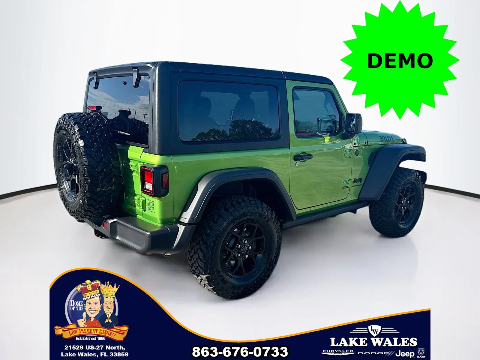 New 2026 Mojito Clear-Coat Exterior Paint Jeep Willys image 6