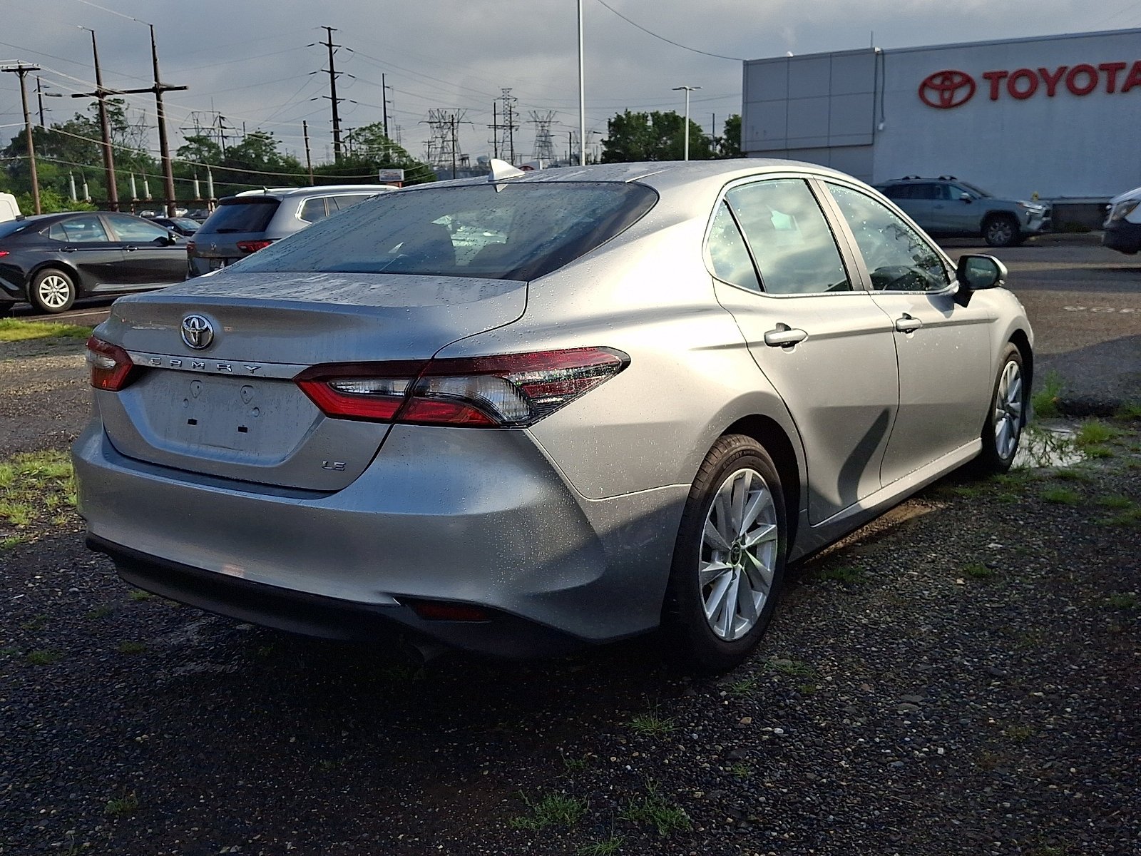 Used 2024 Silver Toyota LE image 3