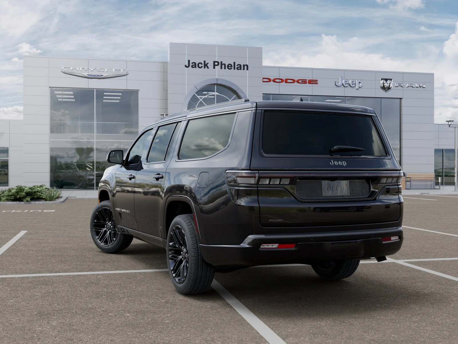 New 2026 High Gloss Black Exterior Paint Jeep Limited Reserve image 3