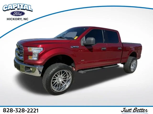 Used 2017 Red Ford XLT image 1