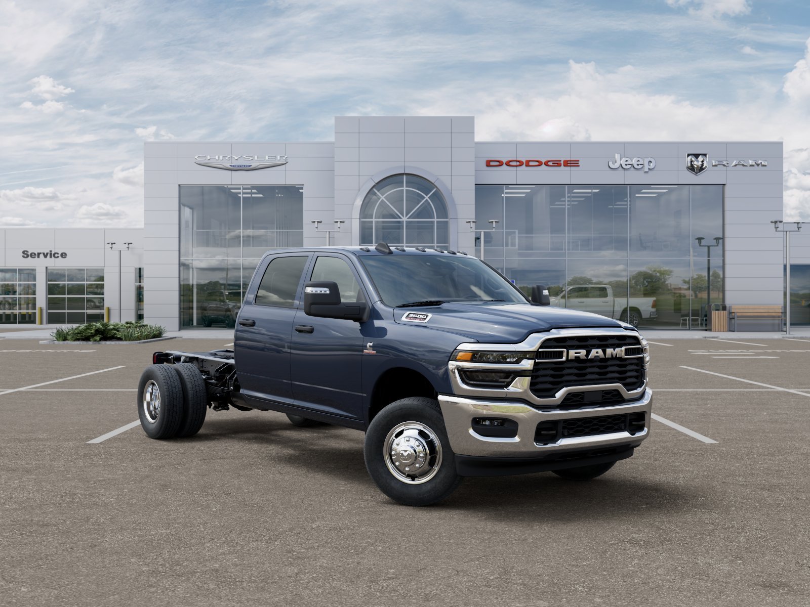 New 2026 Forged Blue Metallic Exterior Paint RAM Tradesman image 39