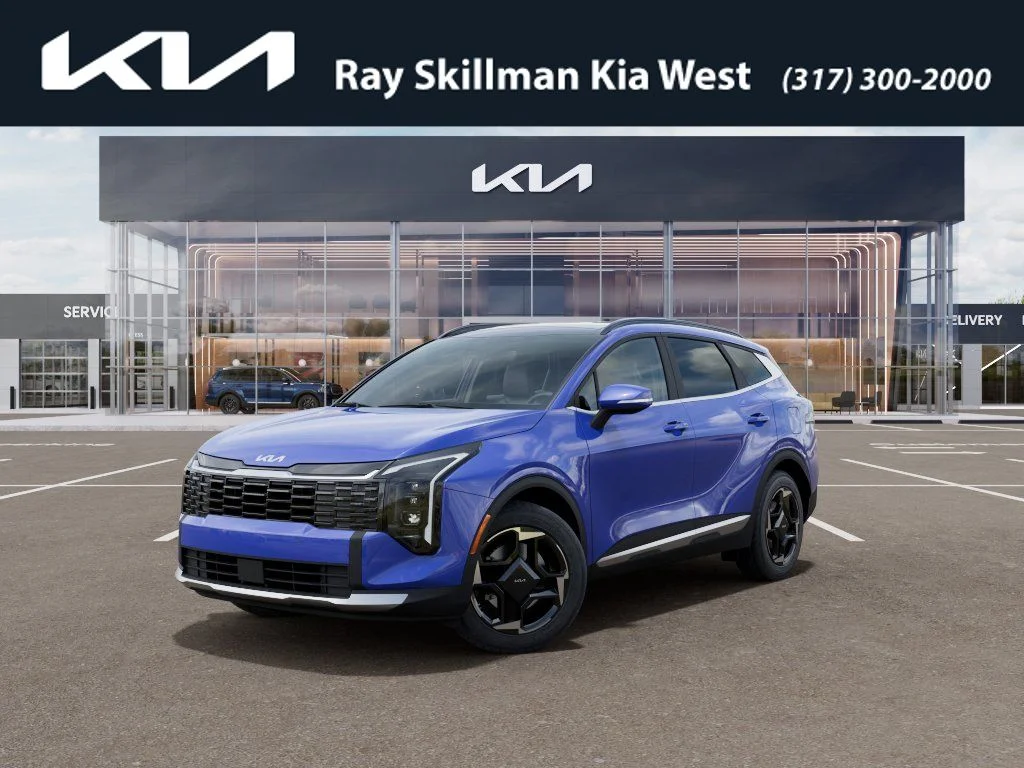New 2026 Blue Kia EX image 1