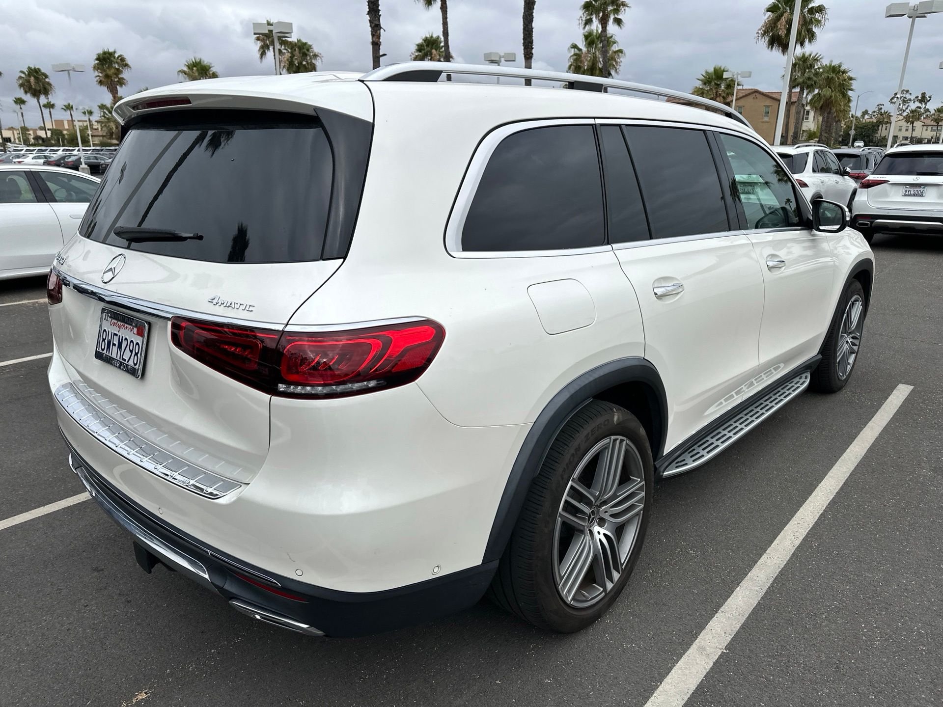 Used 2020 White Mercedes-Benz GLS 450 image 12
