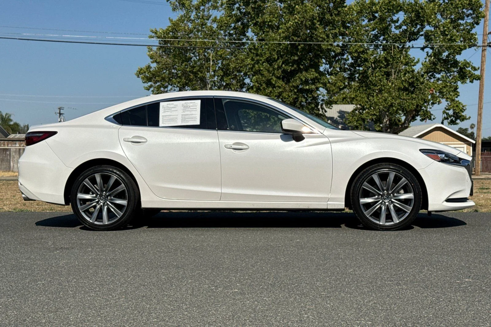 Used 2021 Snowflake White Pearl Mazda Grand Touring image 3