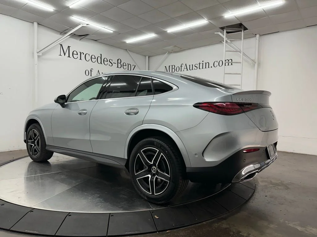 New 2026 Silver Mercedes-Benz GLC 300 Coupe image 5