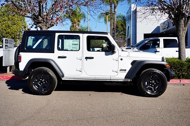 New 2026 Bright White Clear-Coat Exterior Paint Jeep Sport image 7