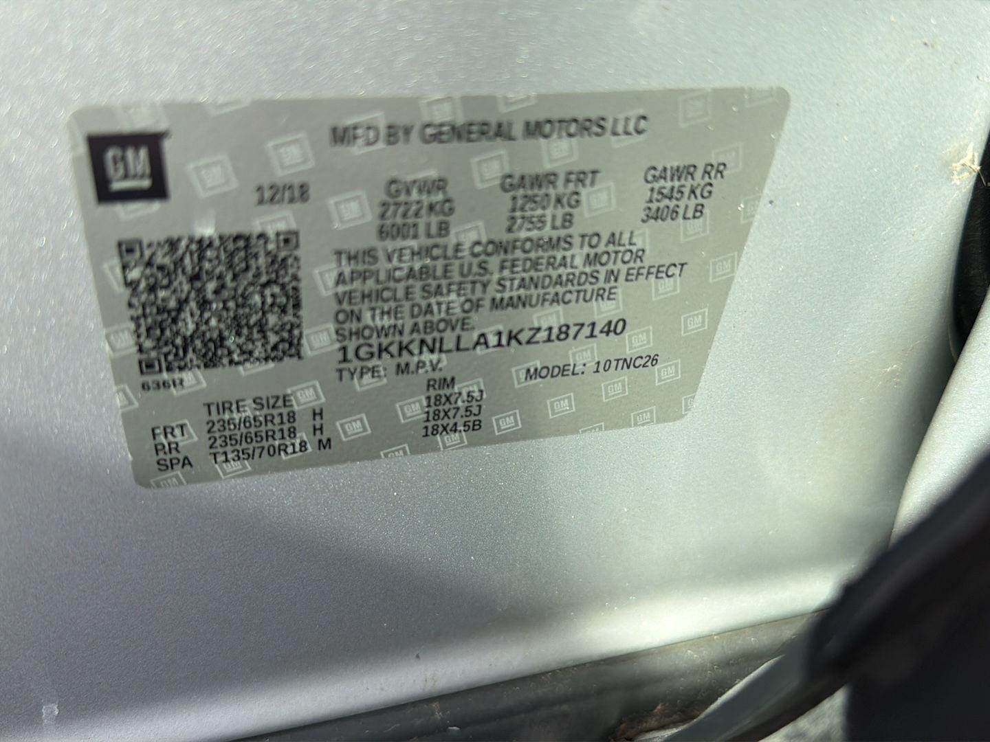Used 2019 Quicksilver Metallic GMC SLE image 41