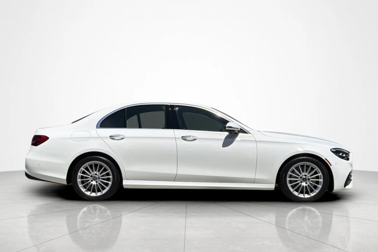 Certified Used 2022 Polar White Mercedes-Benz E 350 image 6