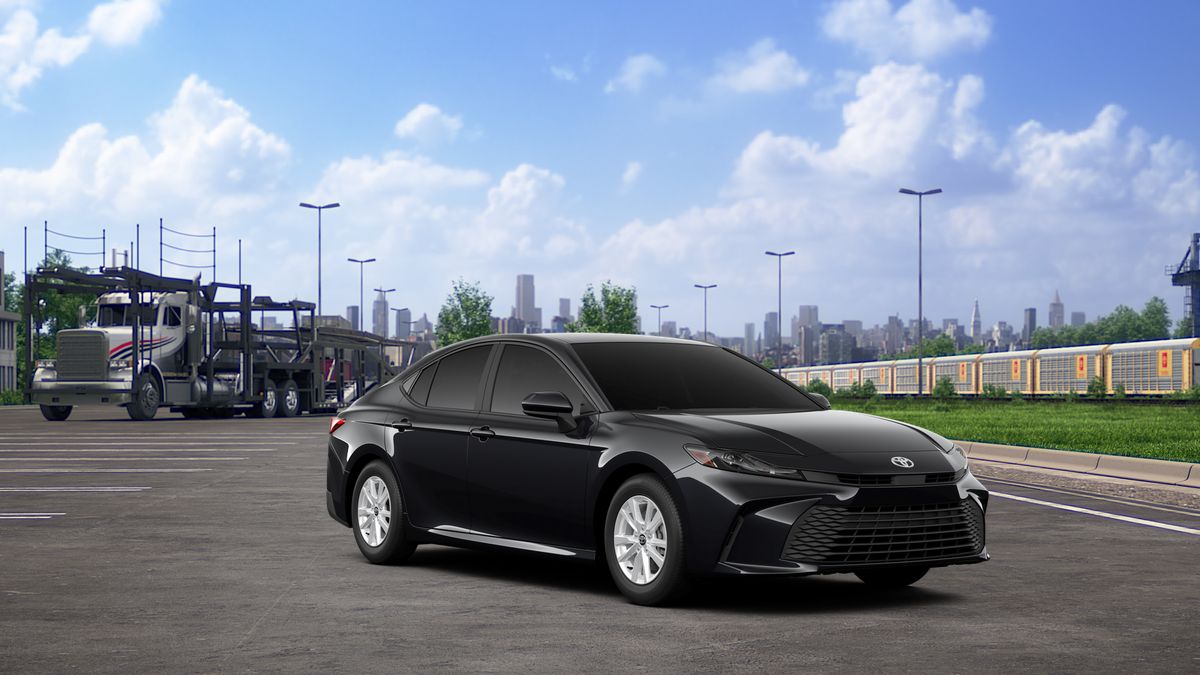 New 2026 Midnight Black Metallic Toyota LE image 15
