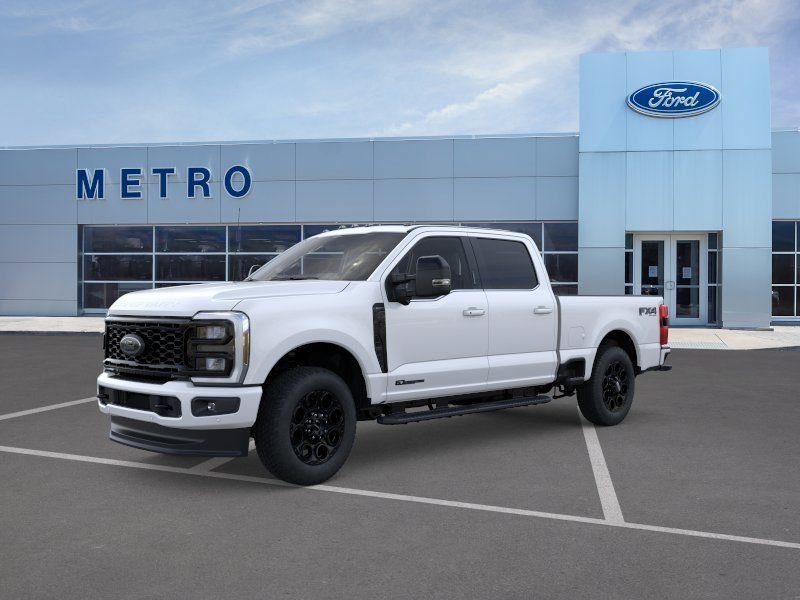 New 2026 Star White Metallic Tri-Coat Ford Lariat image 2