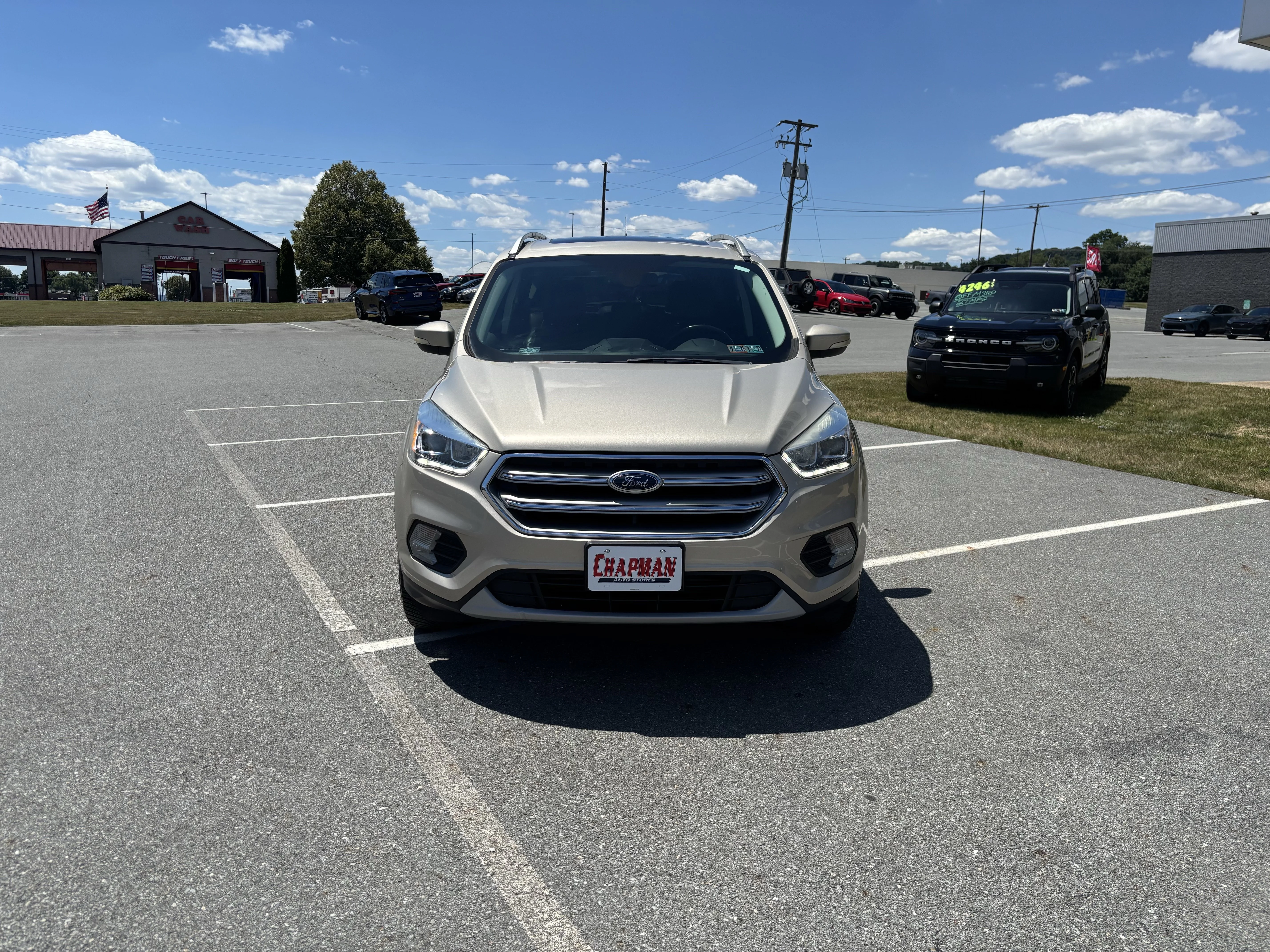 Used 2017 Ford Escape Titanium with VIN 1FMCU9J93HUE18331 for sale in Columbia, PA