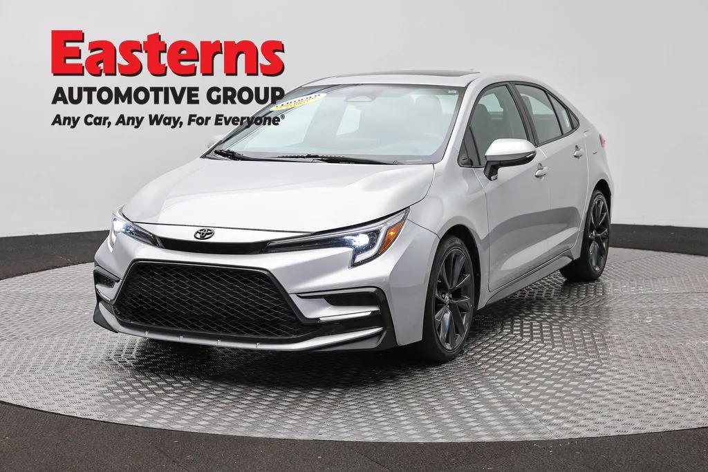 Used 2023 Silver Toyota XSE image 1