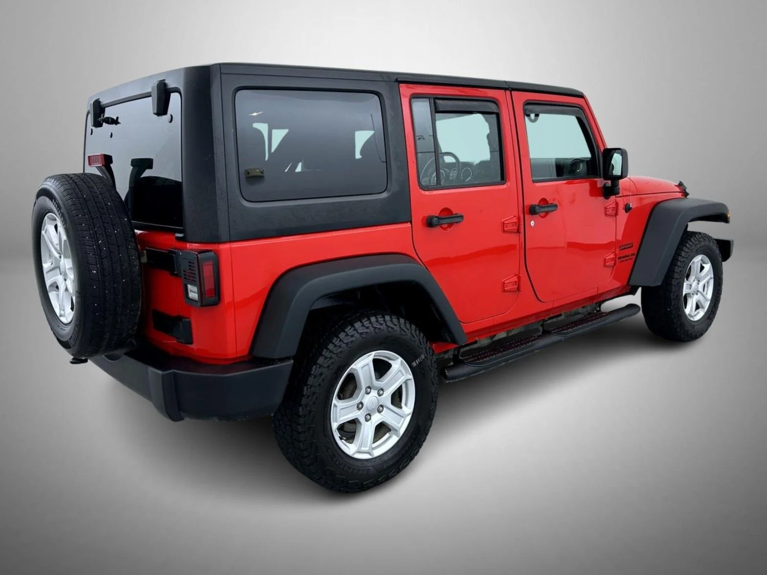 Used 2017 Red Jeep Unlimited Sport image 5