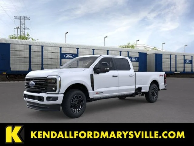 New 2026 Star White Metallic Tri-Coat Ford Platinum image 1