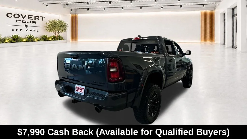 New 2026 Forged Blue Metallic Exterior Paint RAM Big Horn/Lone Star image 6