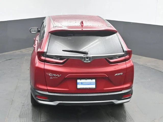 Used 2021 Radiant Red Metallic Honda AWD EX-L image 39