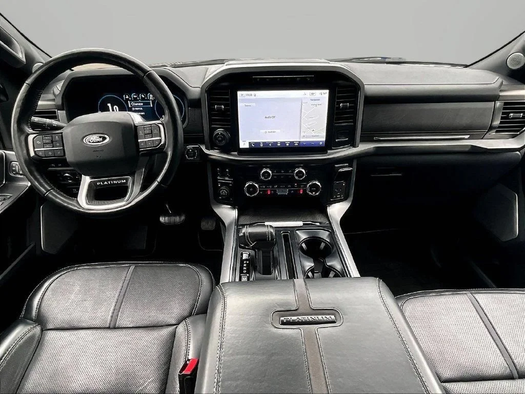 Used 2022 Gray Metallic Ford Platinum image 10