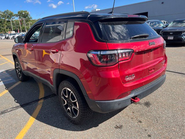 Used 2024 Red Hot Pearlcoat Jeep Trailhawk image 5