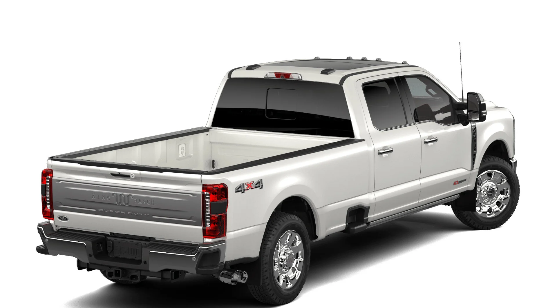 New 2026 Star White Metallic Tri-Coat Ford King Ranch image 3