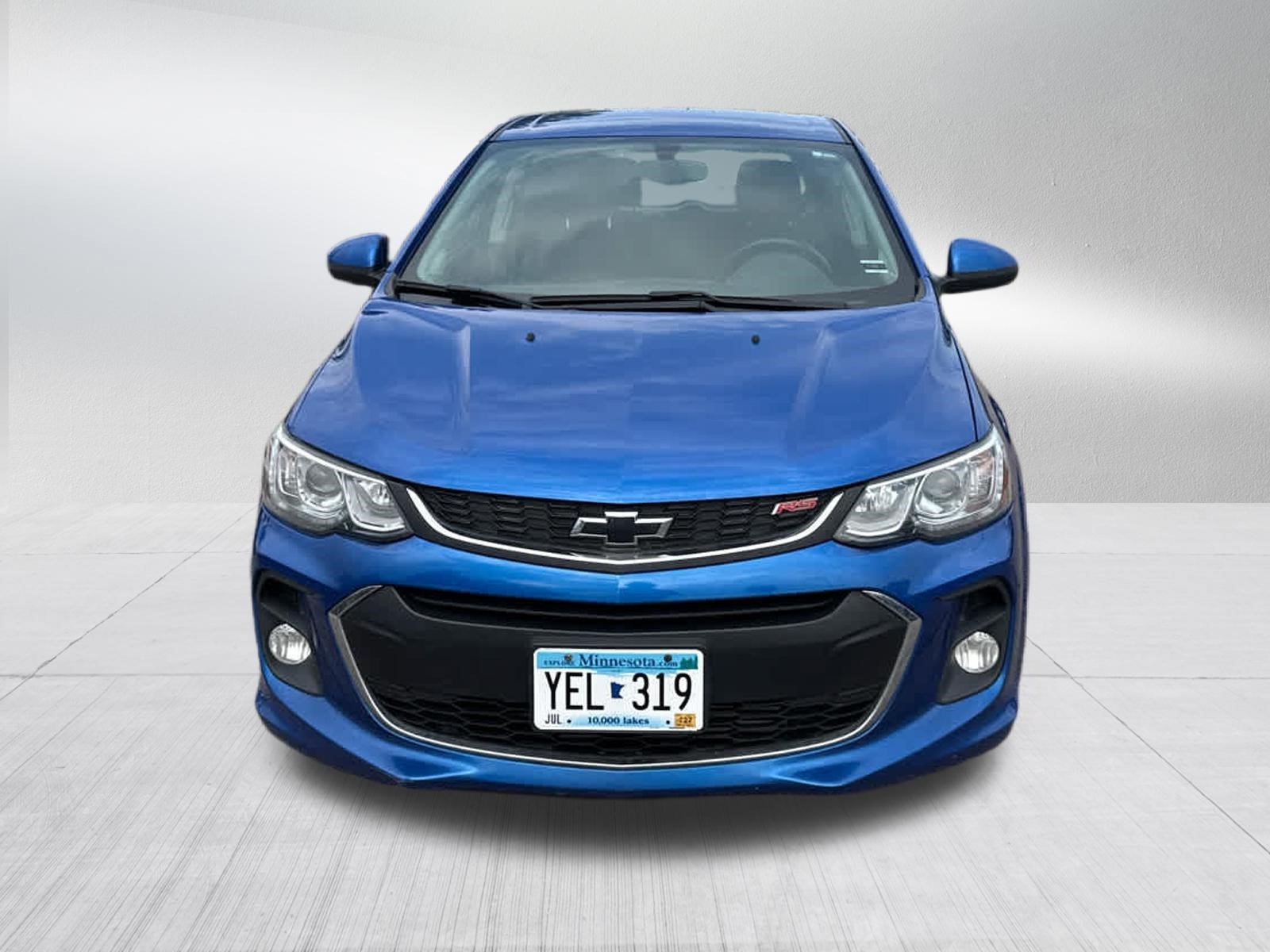 Used 2019 Chevrolet Sonic LT with VIN 1G1JD6SB6K4140195 for sale in Brooklyn Center, MN