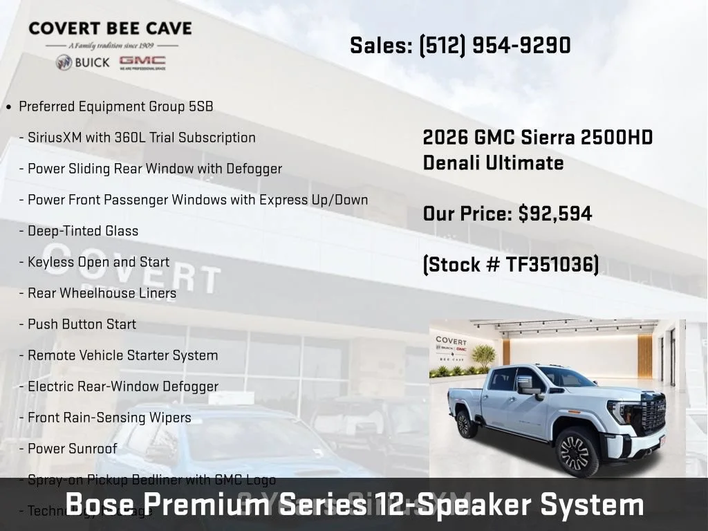 2026 GMC Sierra 2500HD Denali Ultimate - Photo 12