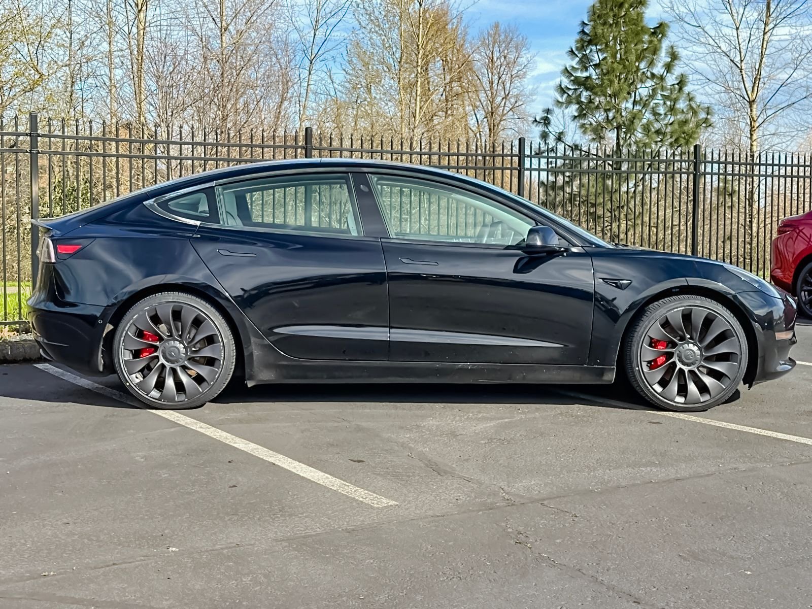 Used 2022 Tesla Model 3 Performance with VIN 5YJ3E1EC1NF127839 for sale in Eugene, OR