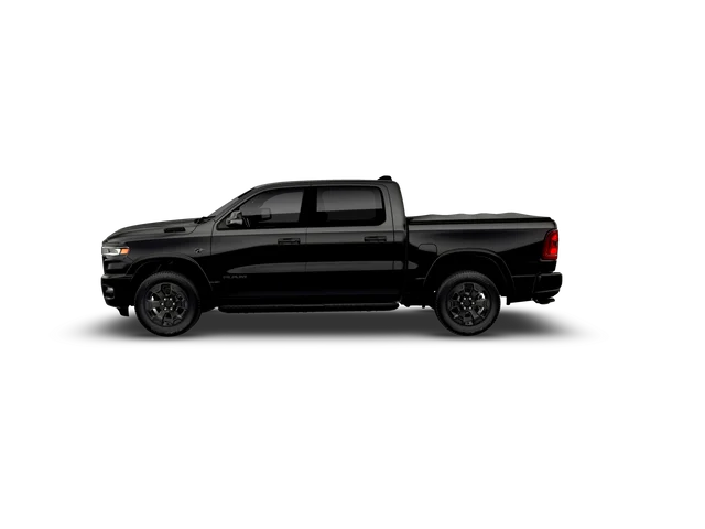 New 2026 Diamond Black Crystal Pearl-Coat Exterior Paint RAM Big Horn/Lone Star image 3