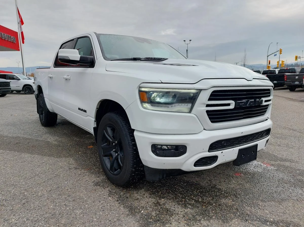 Used 2023 White RAM Sport 4x4 Crew Cab 5