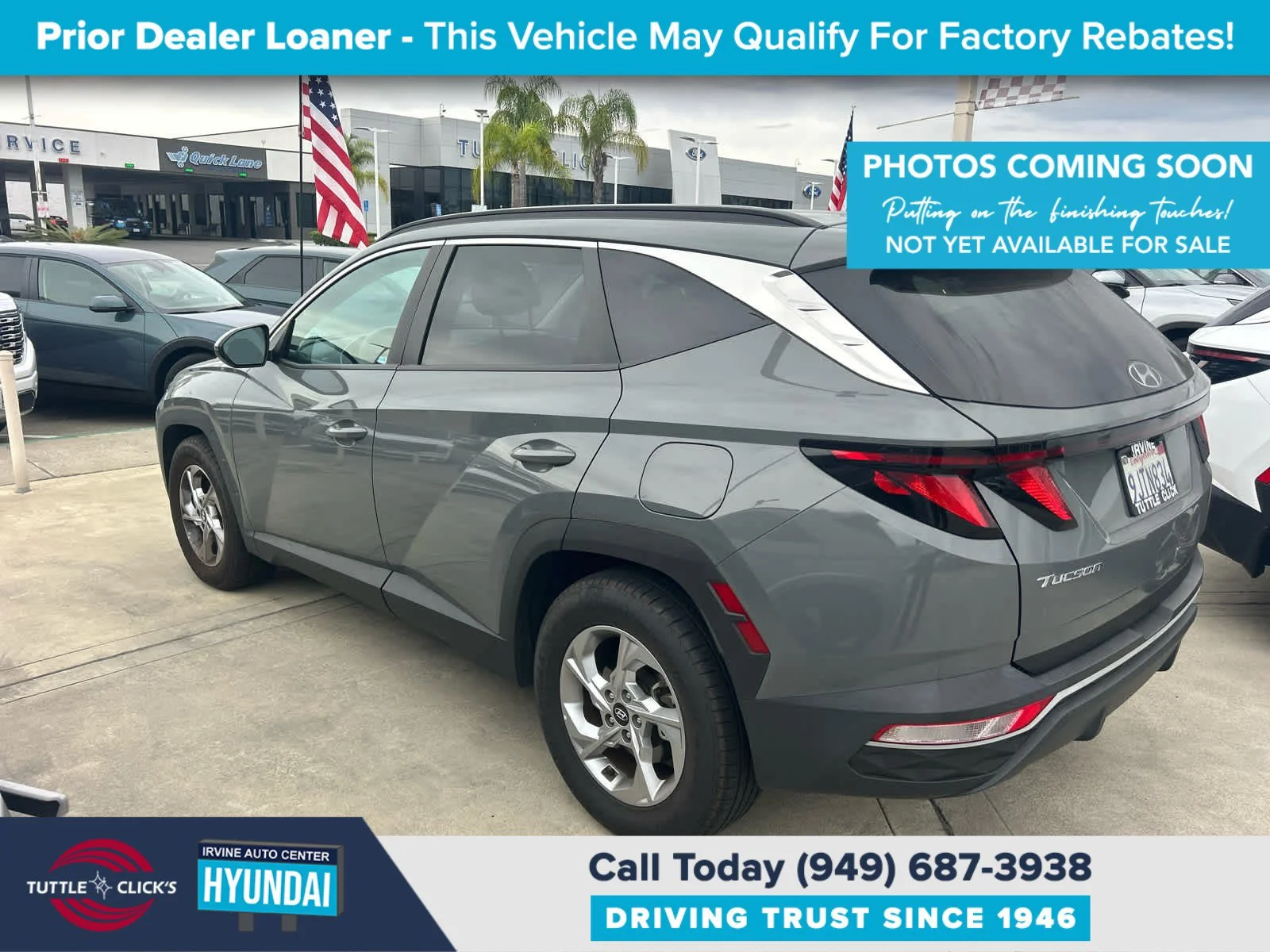Used 2024 Hampton Gray HYUNDAI SEL image 1